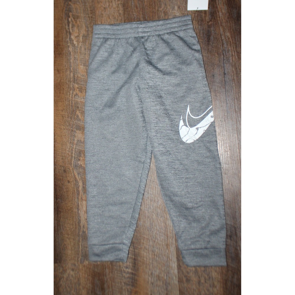 Boys Nike athletic pants size 6 gray NEW